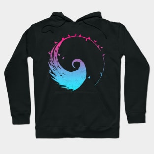 Tai Chi Yin Yang Swirl Hoodie